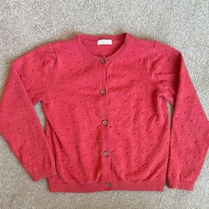 Next Red Kids Button-Up Sweater